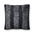 Loloi P0519 Grey Lumbar Throw Pillow