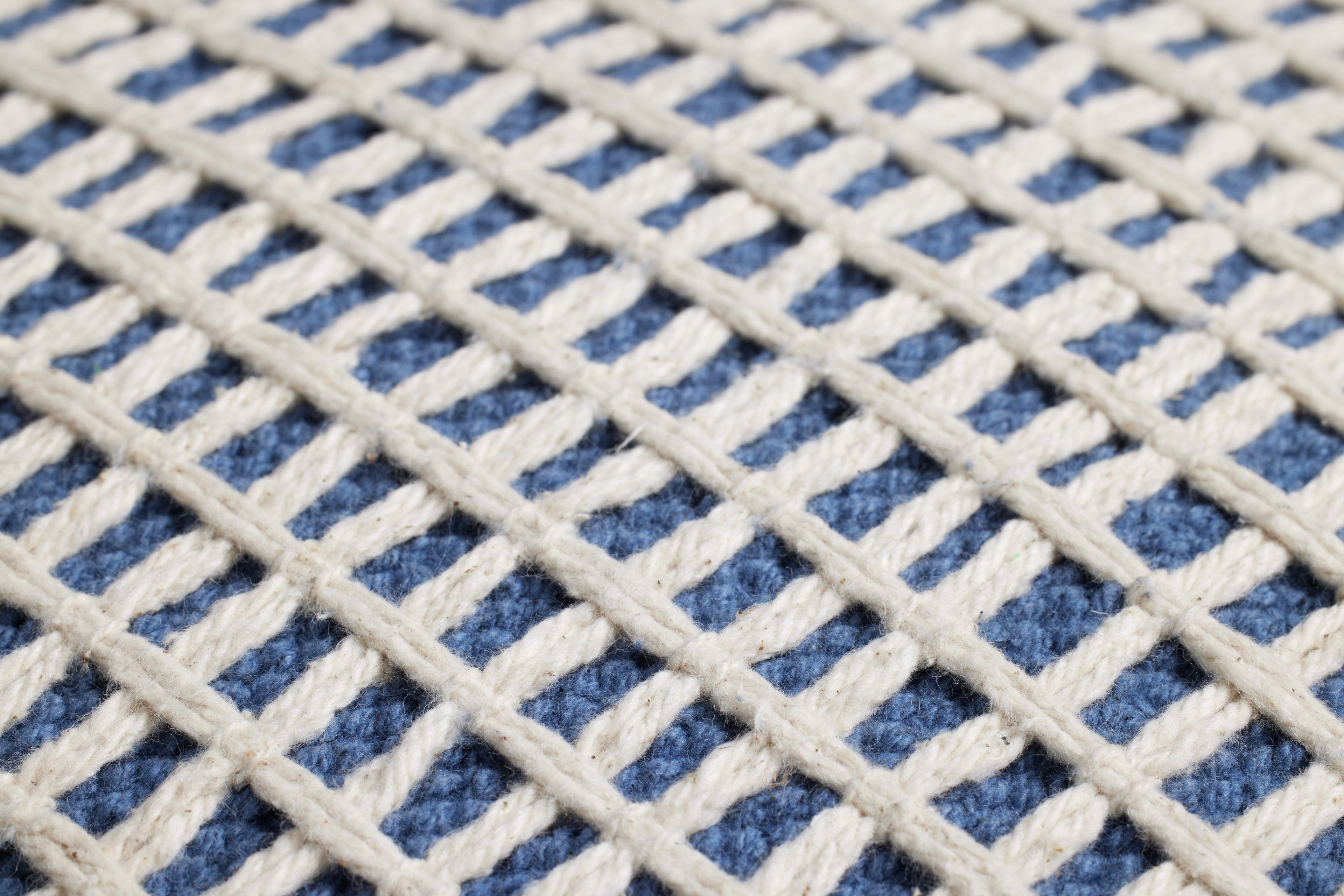 Loloi PLL0119 Textured Grid Cotton Blend Throw Pillow