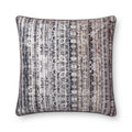 Loloi P0706 Grey 22" x 22" Pillow