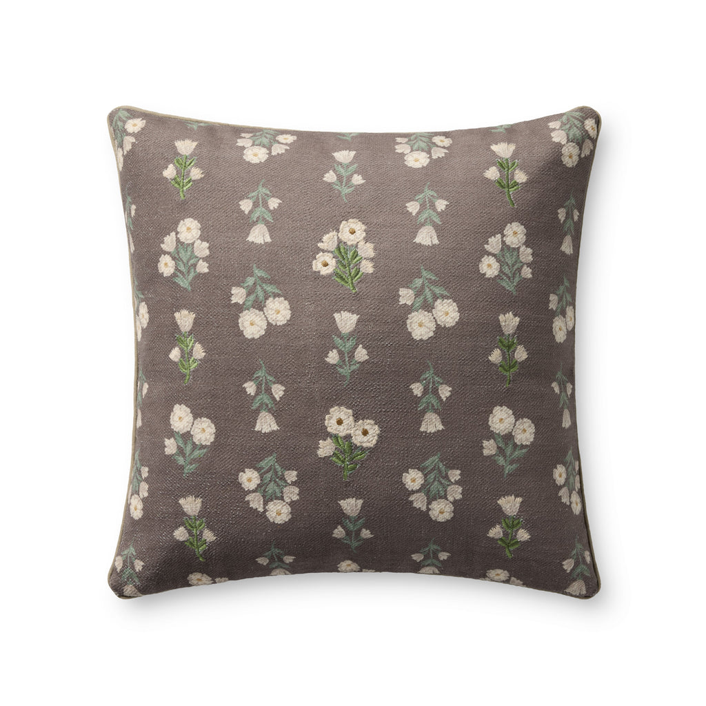 Chris Loves Julia x Loloi Posie Pillow