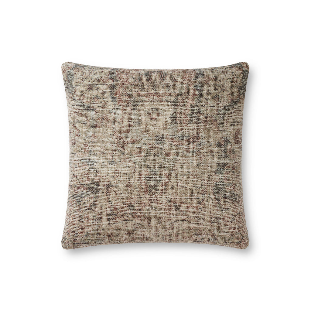 Loloi PLL0095 Beige / Multi 18 " x 18" Pillow