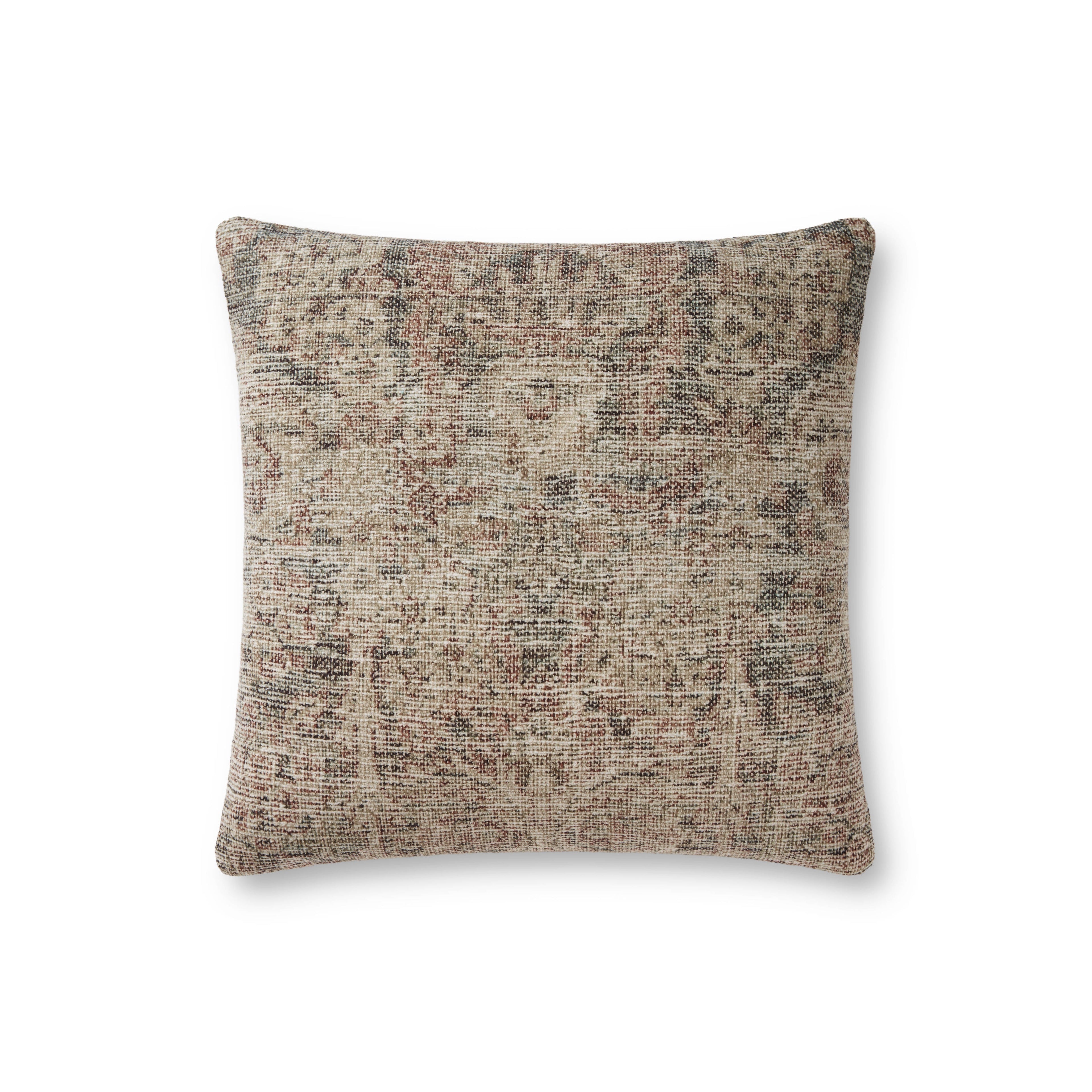 Loloi PLL0095 Beige / Multi 18 " x 18" Pillow