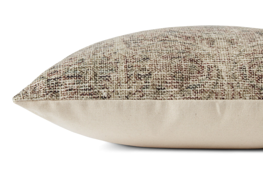 Loloi PLL0095 Beige / Multi 18 " x 18" Pillow
