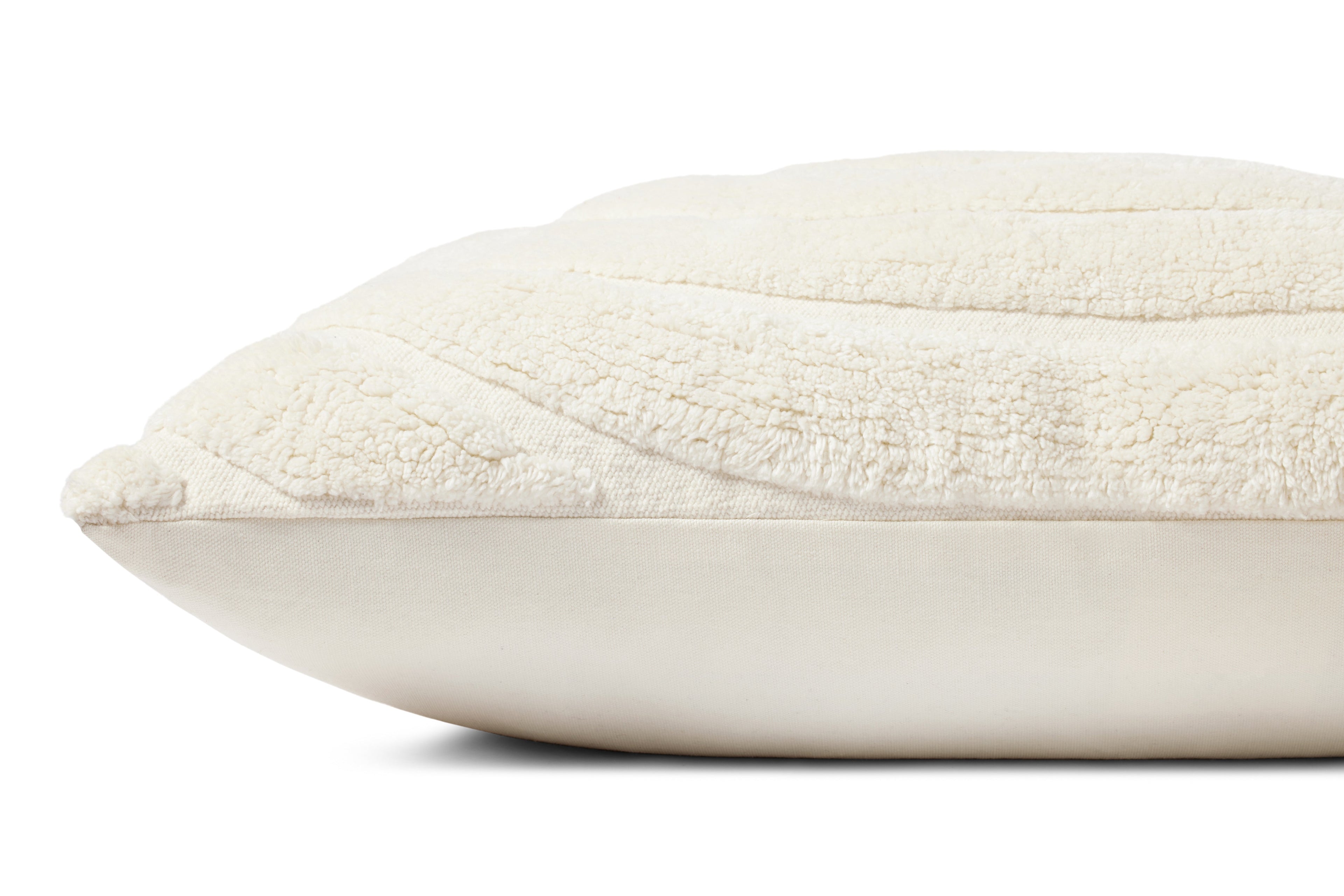 Loloi PLL0110 Ivory 22" x 22" Pillow
