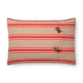 Loloi P0718 Red / Natural 16" x 26" Pillow