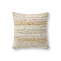 Chris Loves Julia x Loloi PCJ0001 Gold / Ivory Pillow