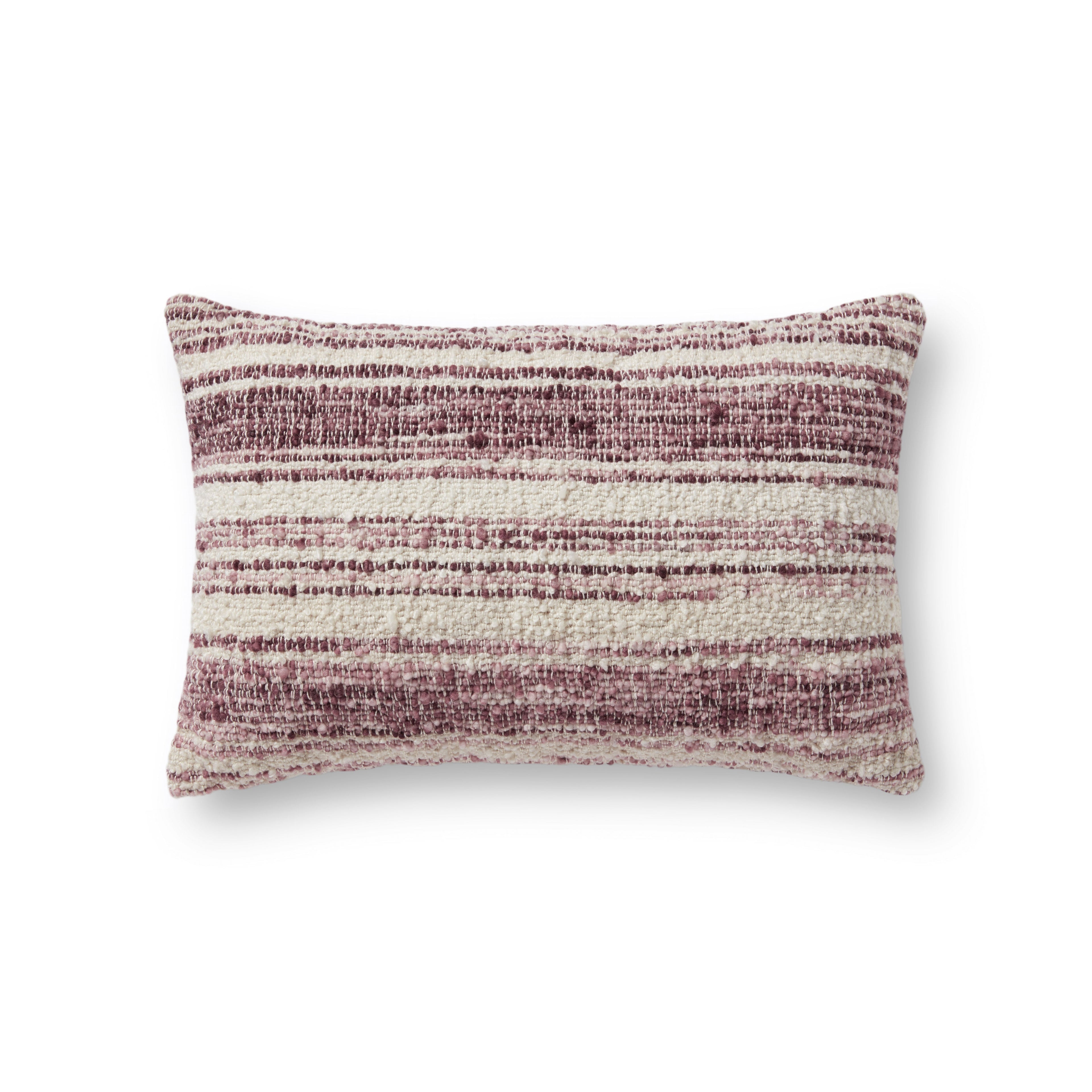 Chris Loves Julia x Loloi PCJ0002 Burgundy / Ivory Pillow