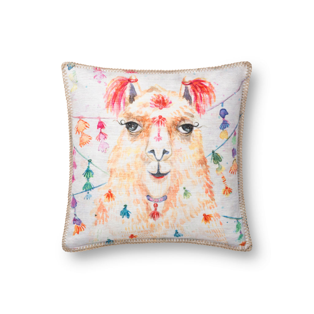 Loloi P0741 Multi 18 " x 18" Pillow
