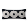 Loloi PLL0035 Geometric Embroidered Cotton Blend Lumbar Throw Pillow