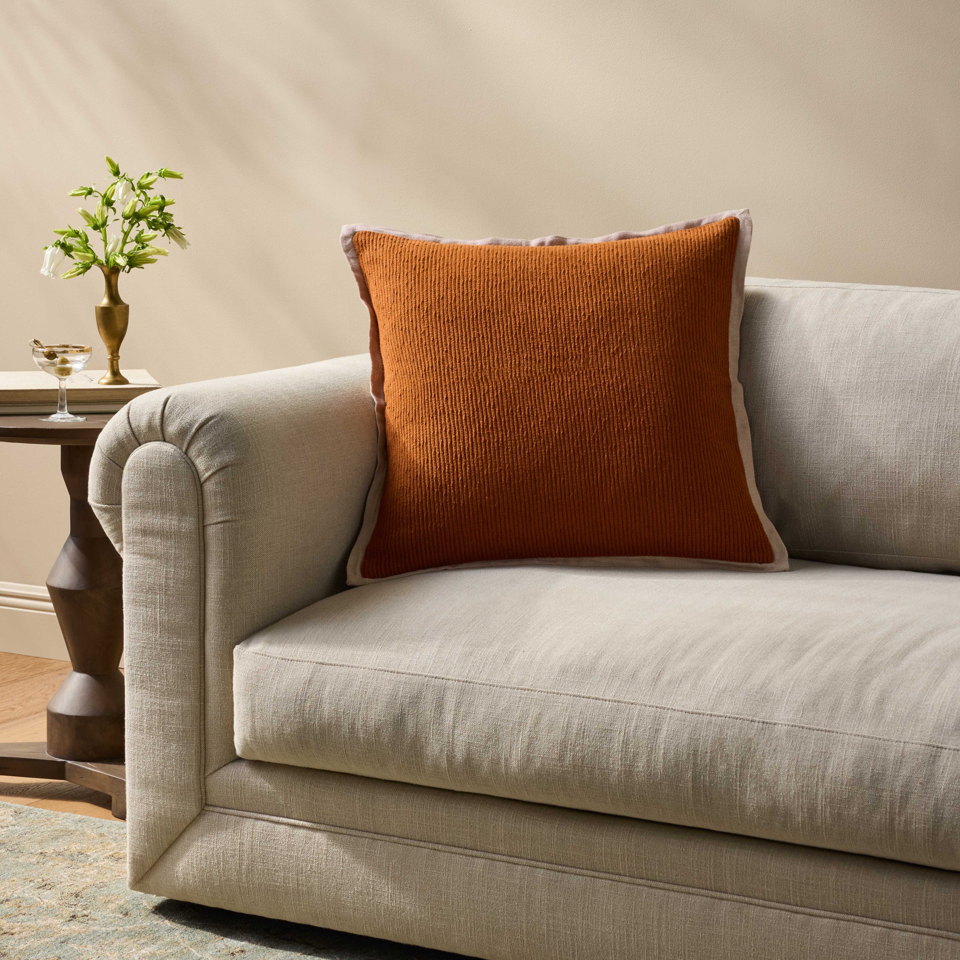 Loloi PLL0207 Textured Throw Pillow