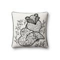 Loloi PLL0030 Black / Natural 18 " x 18" Pillow
