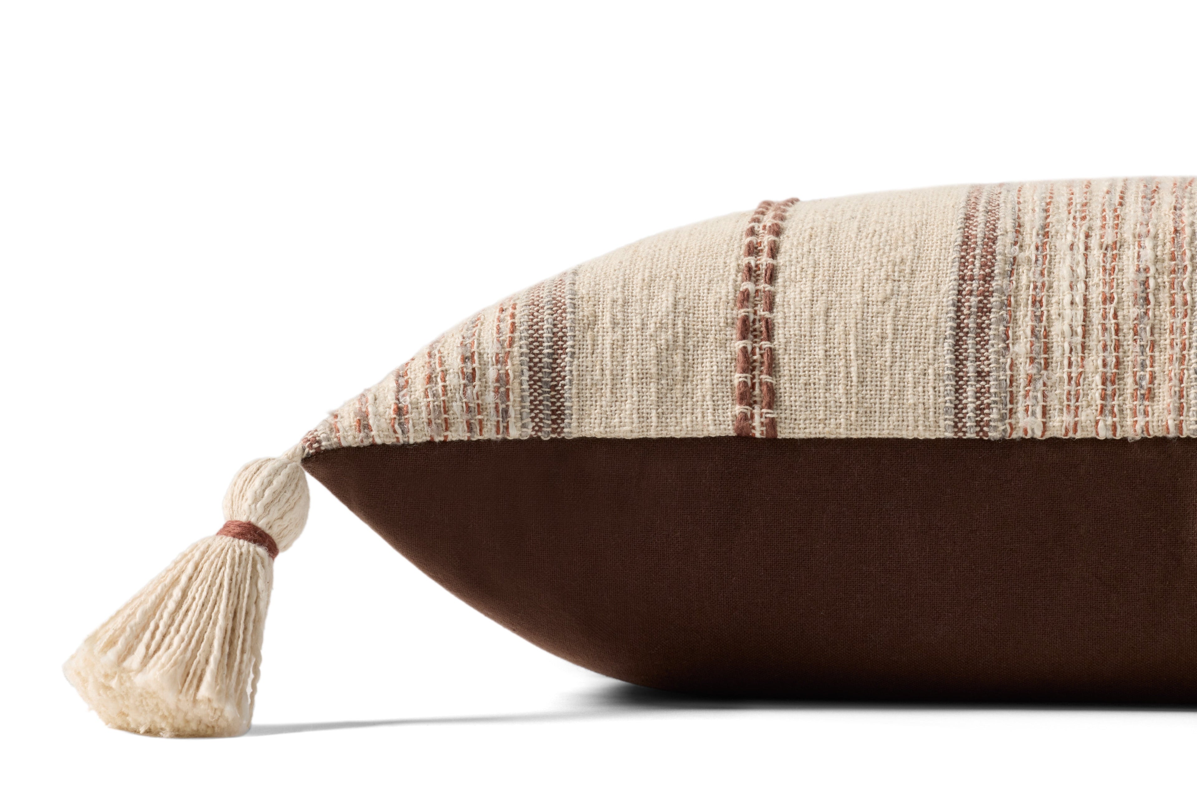 Loloi PLL0157 Ivory / Multi 12" x 27" Pillow