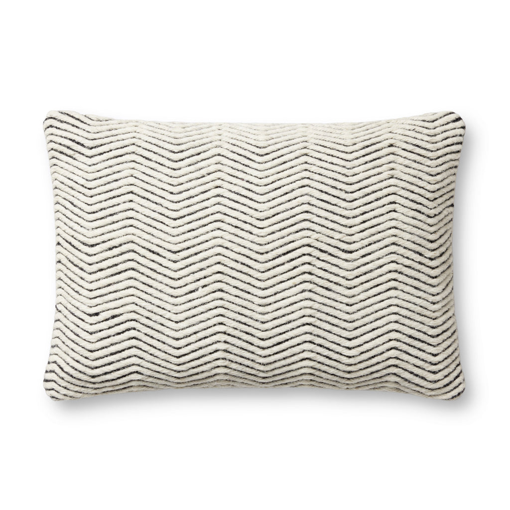 Loloi PLL0120 Ivory and Natural Pillow