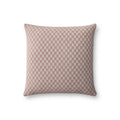Loloi PLL0125 Ivory / Brown 18" x 18" Pillow