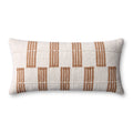 Loloi PLL0137 Rust / Multi 12" x 27" Pillow