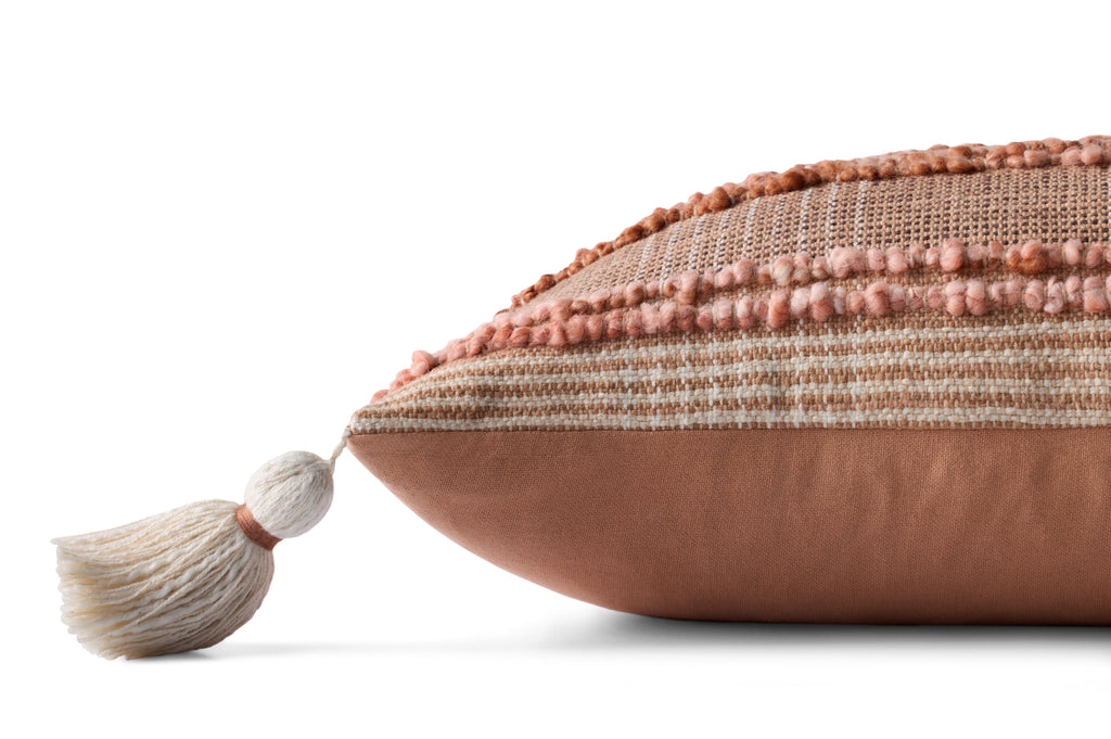 Loloi PLL0137 Rust / Multi 12" x 27" Pillow