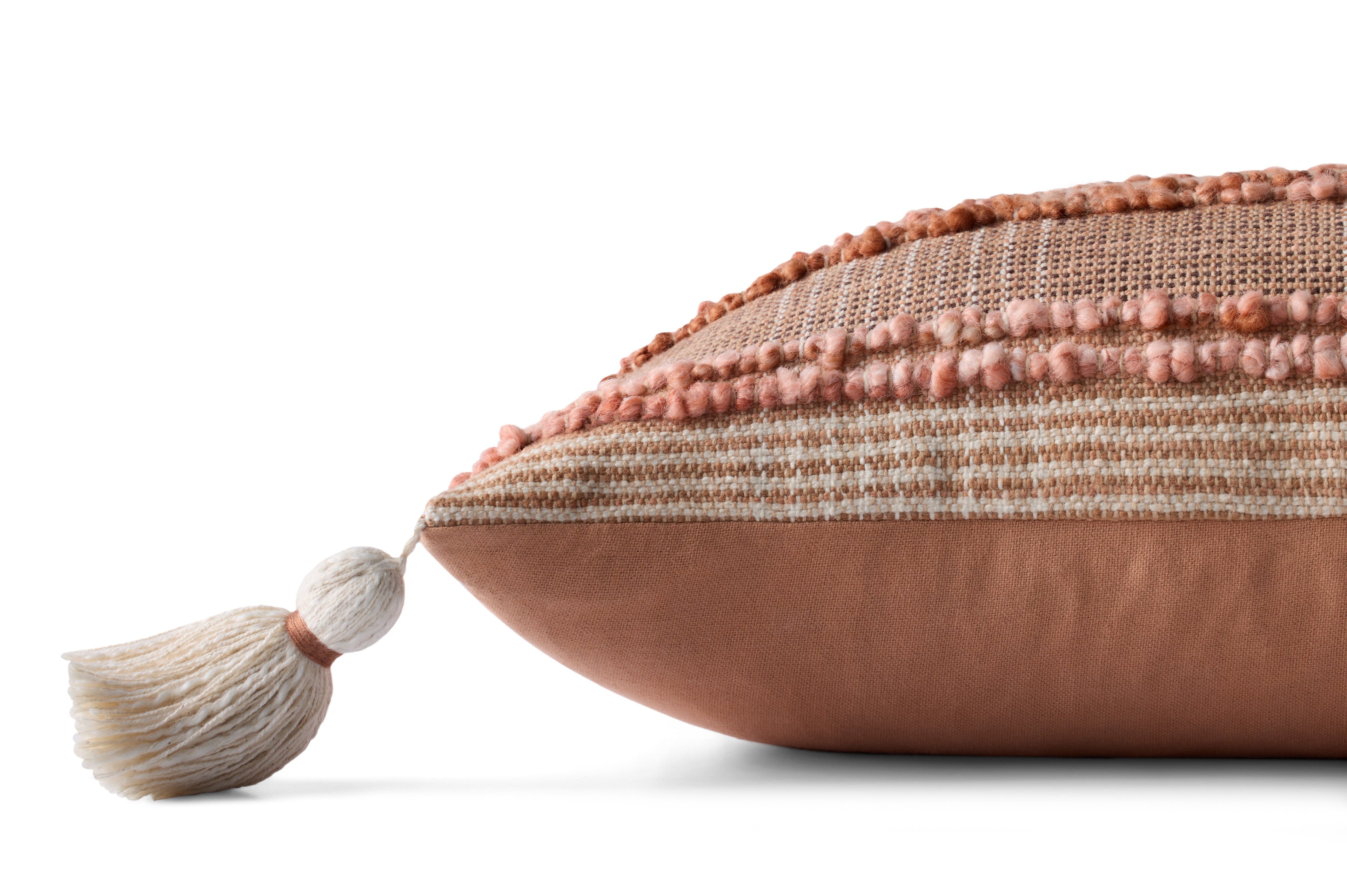 Loloi PLL0137 Rust / Multi 12" x 27" Pillow