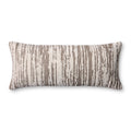 Loloi PLL0141 Dark Taupe / Ivory Pillow
