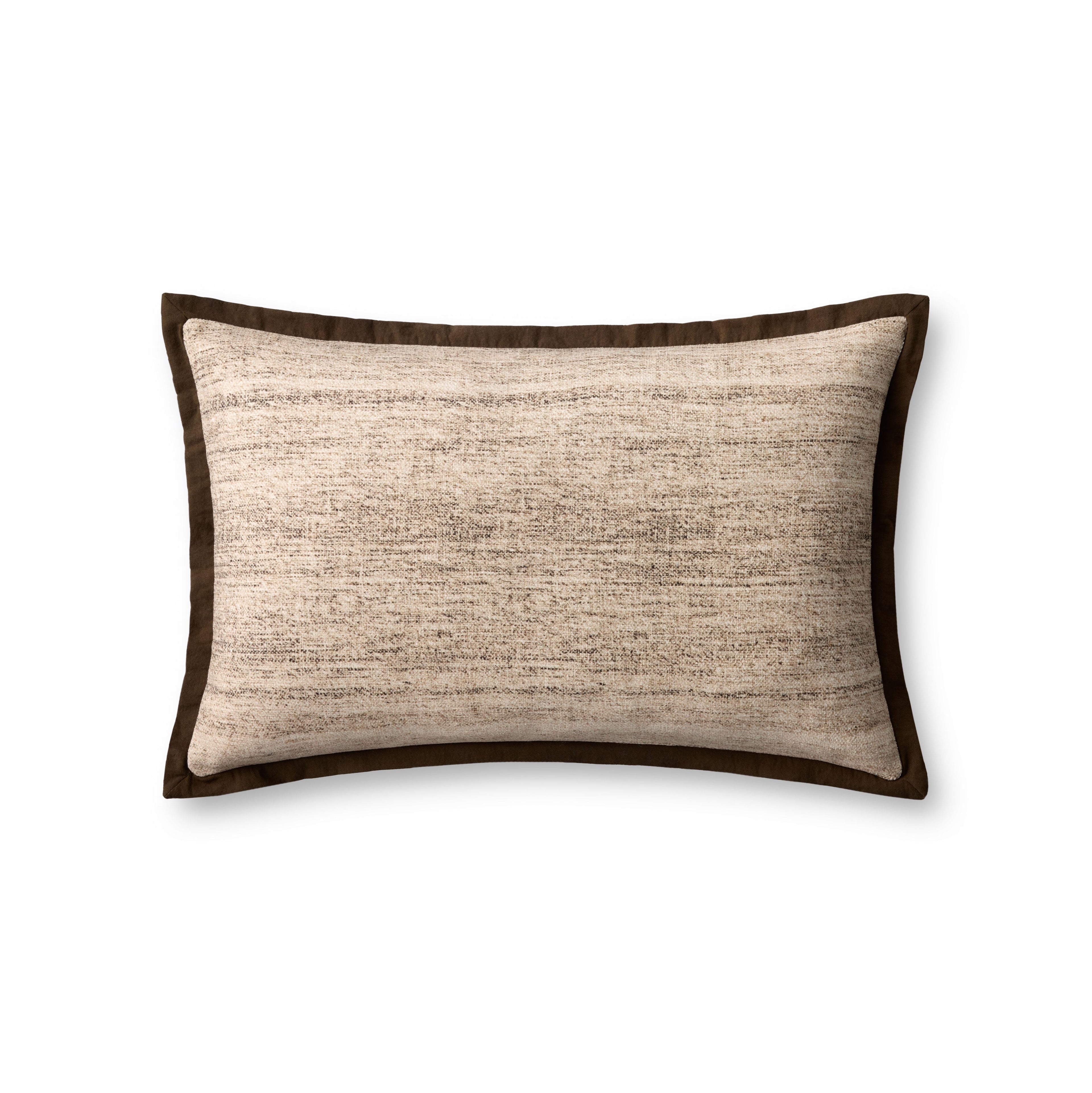 Loloi PLL0143 Brown / Ivory Pillow