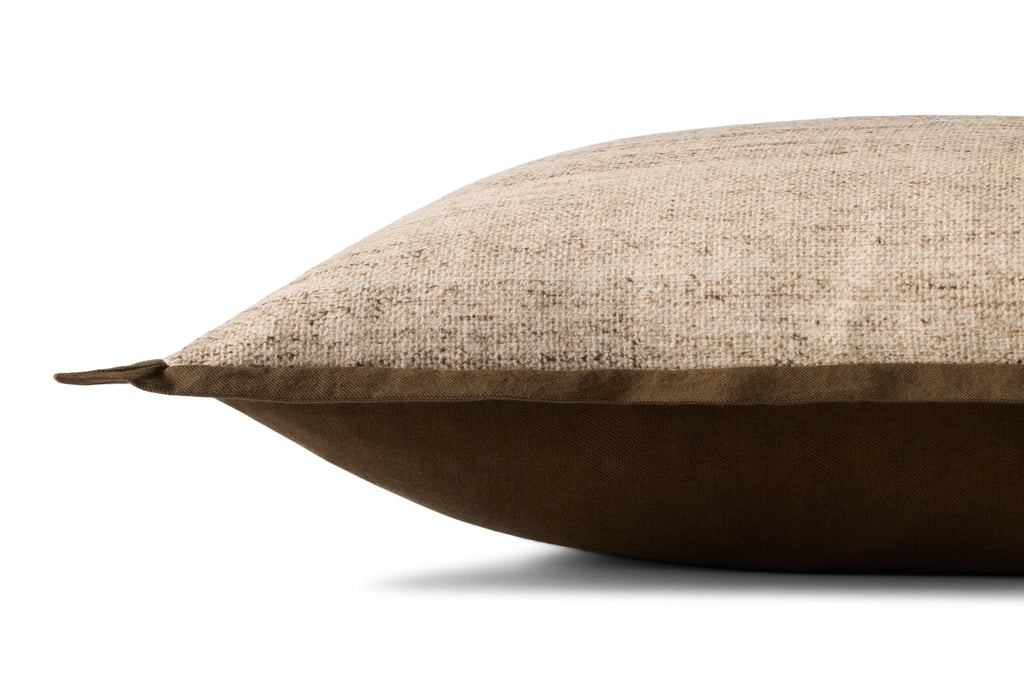 Loloi PLL0143 Brown / Ivory Pillow