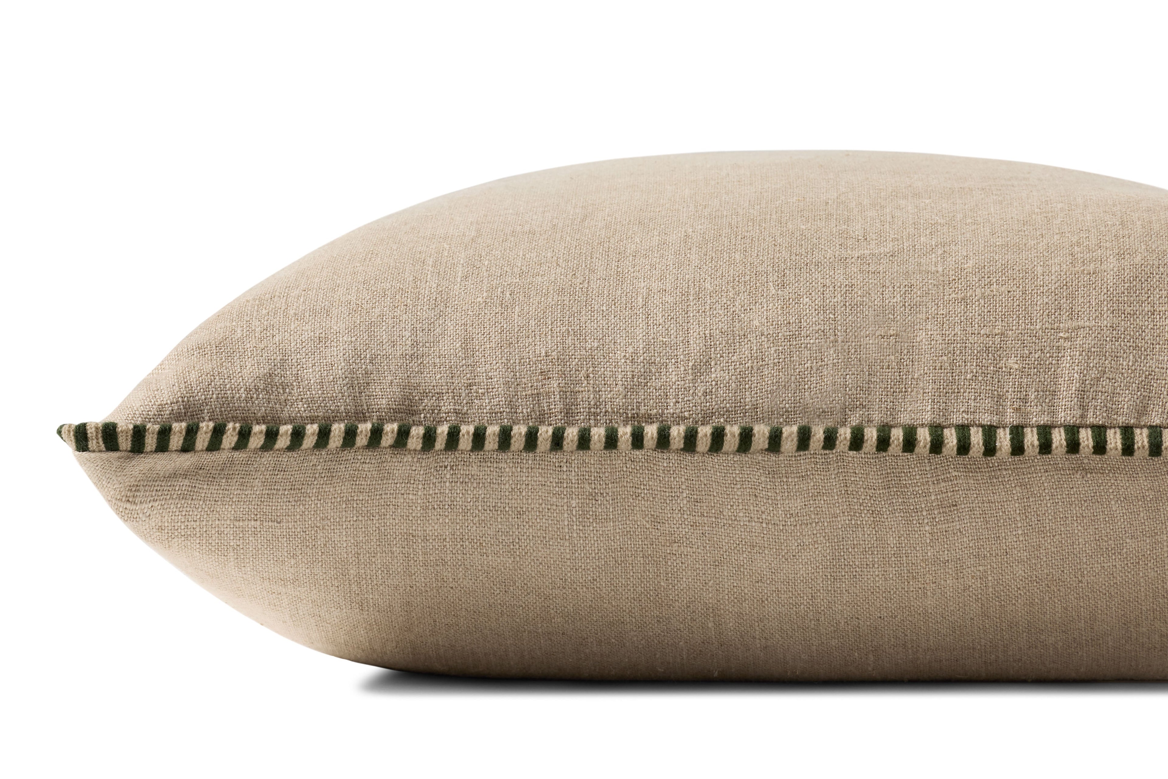 Loloi PLL0160 Green and Mustard 22" x 22" Pillow