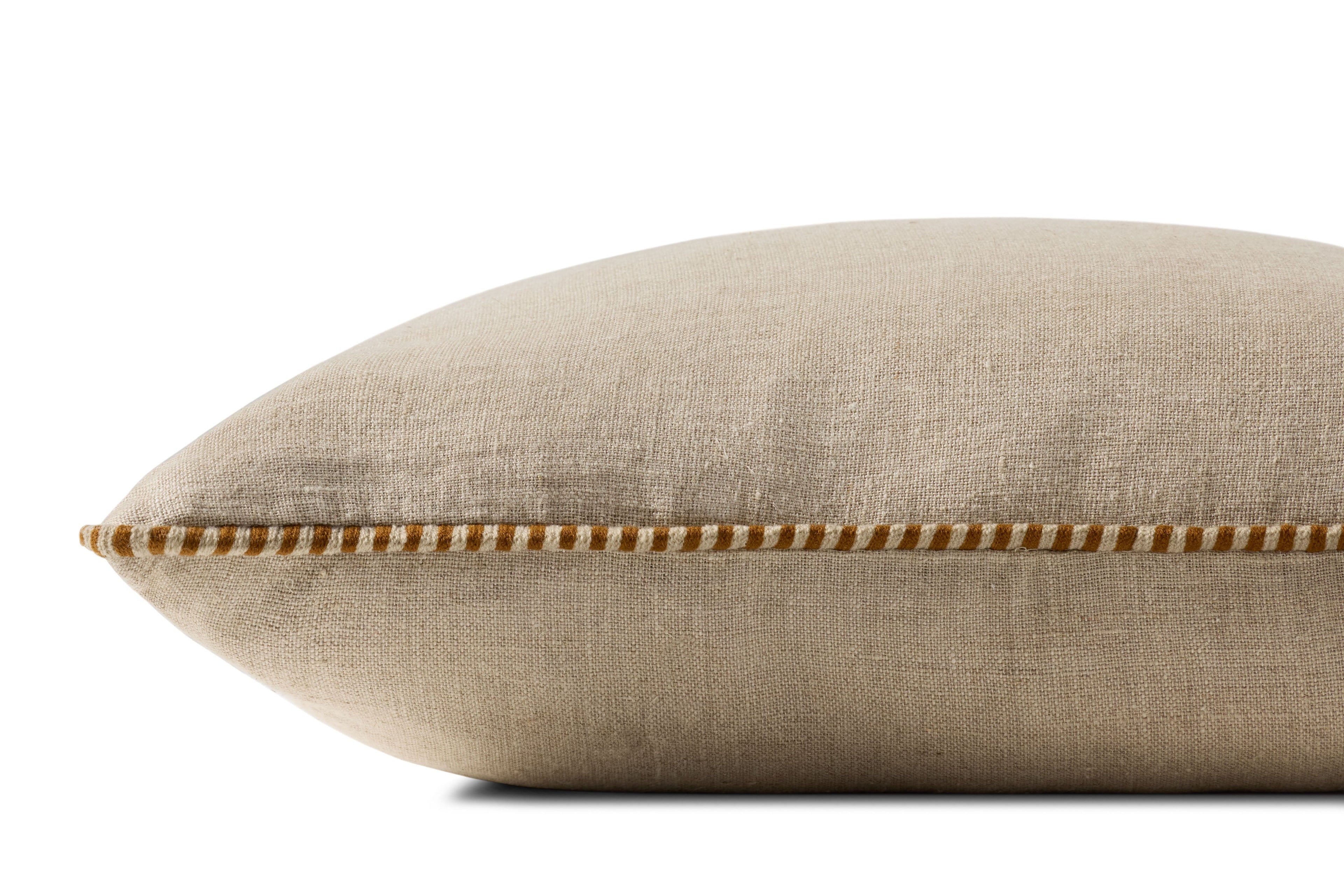 Loloi PLL0160 Green and Mustard 22" x 22" Pillow