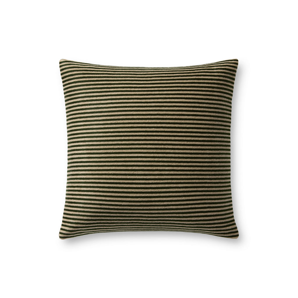 Loloi PLL0159 Green and Mustard 18" x 18" Pillow