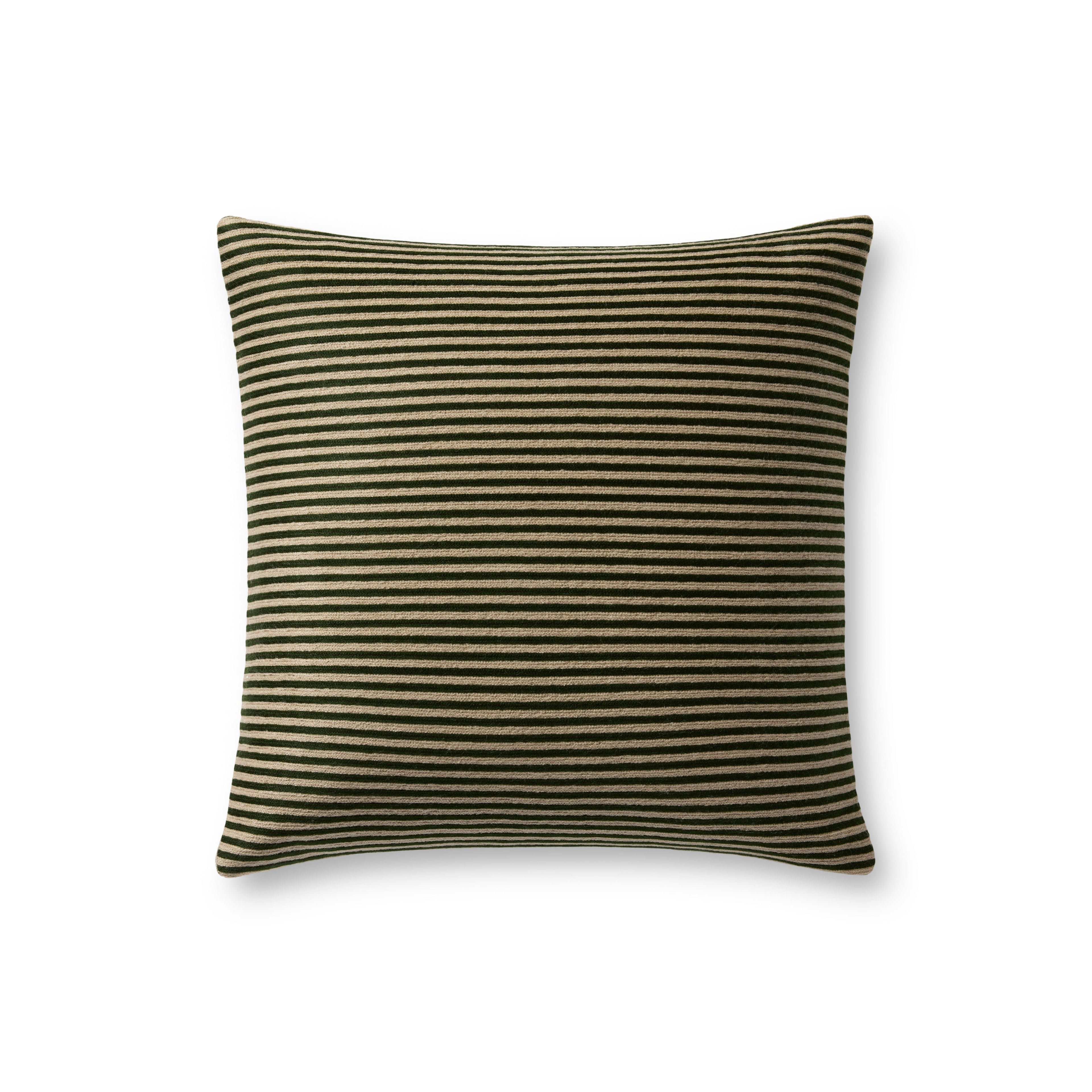 Loloi PLL0159 Green and Mustard 18" x 18" Pillow