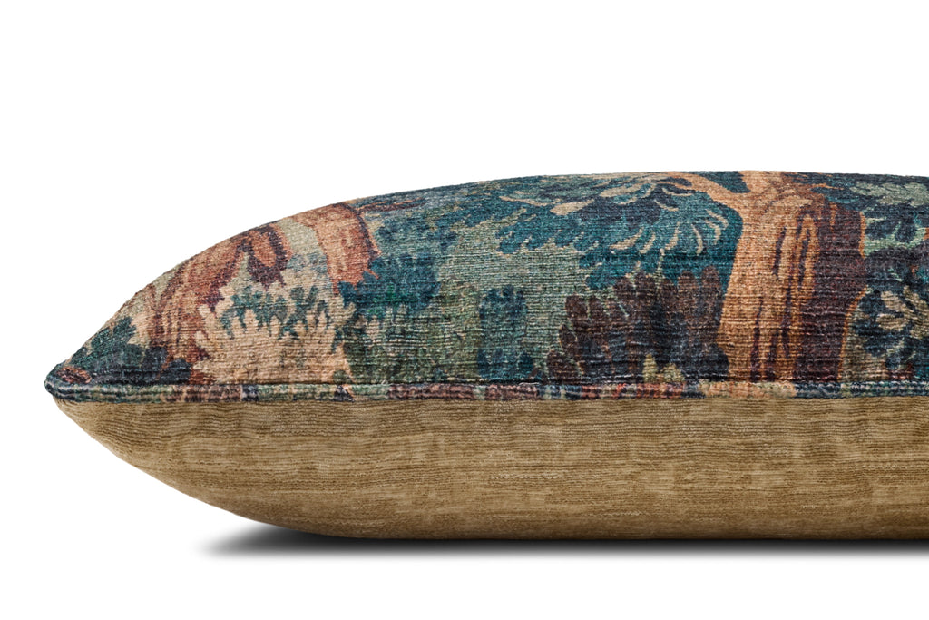 Loloi PLL0213 Green / Multi 1'-0" x 3'-10" Pillow