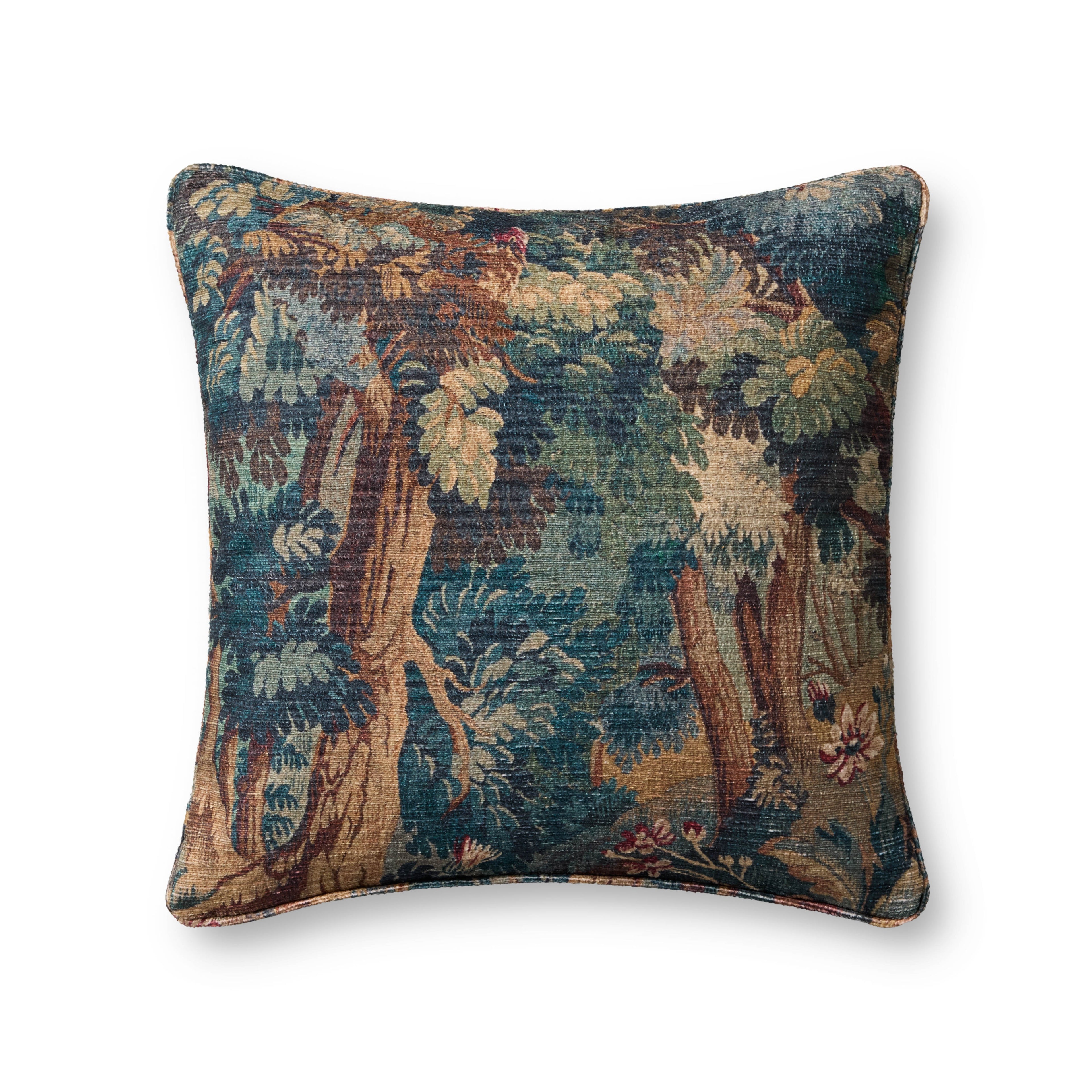 Loloi PLL0215 Green / Multi 20" x 20" Pillow
