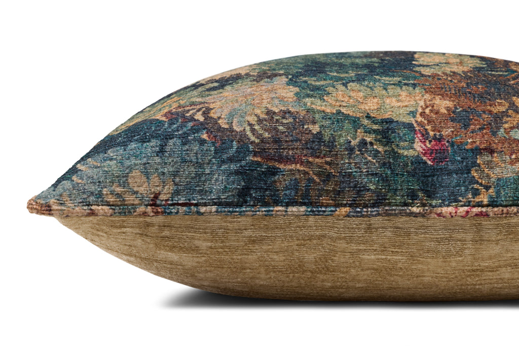 Loloi PLL0215 Green / Multi 20" x 20" Pillow