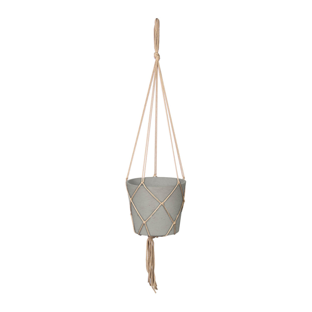LH Home Craft Small Hanging Pot With Netting