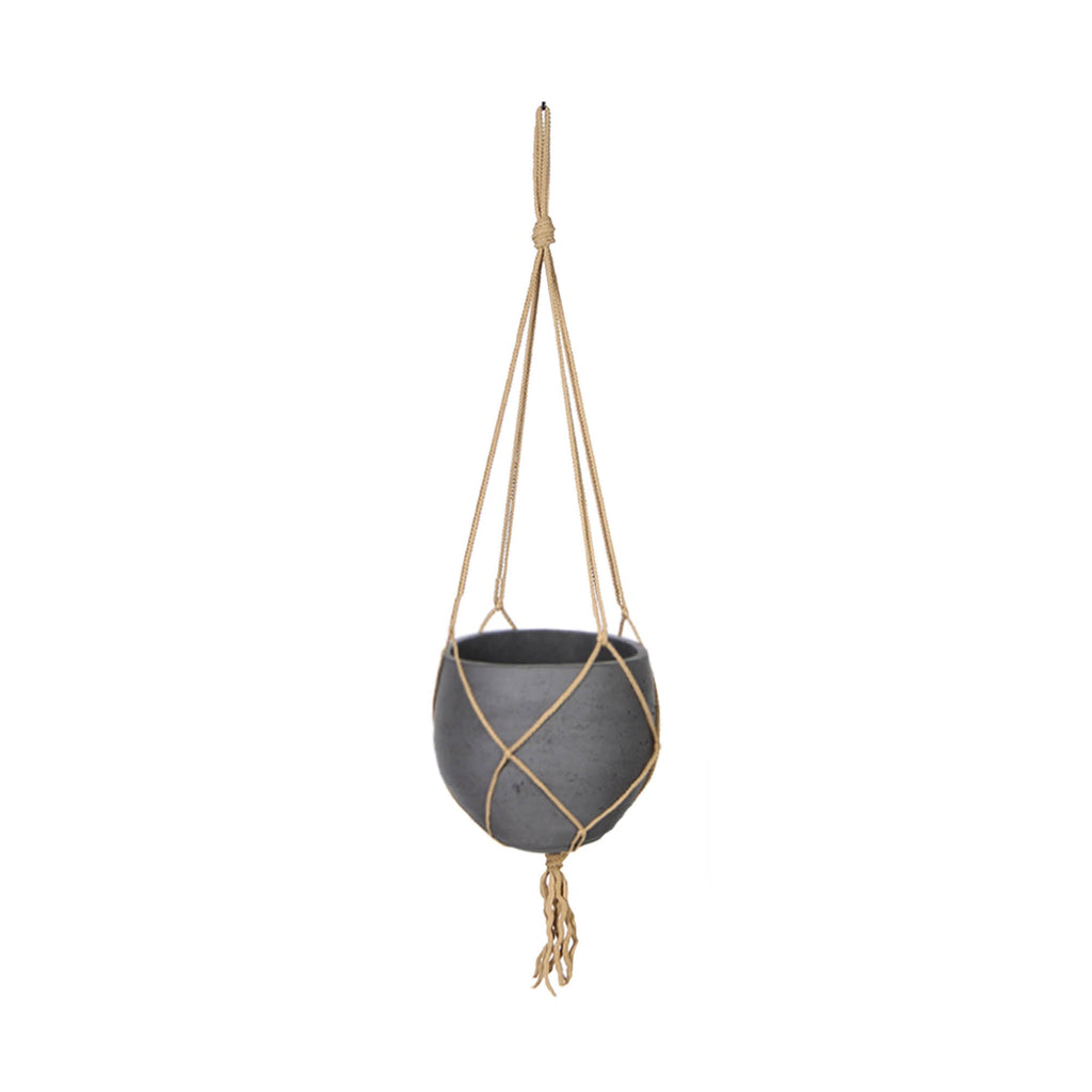 LH Home Craft Small Hanging Pot With Netting