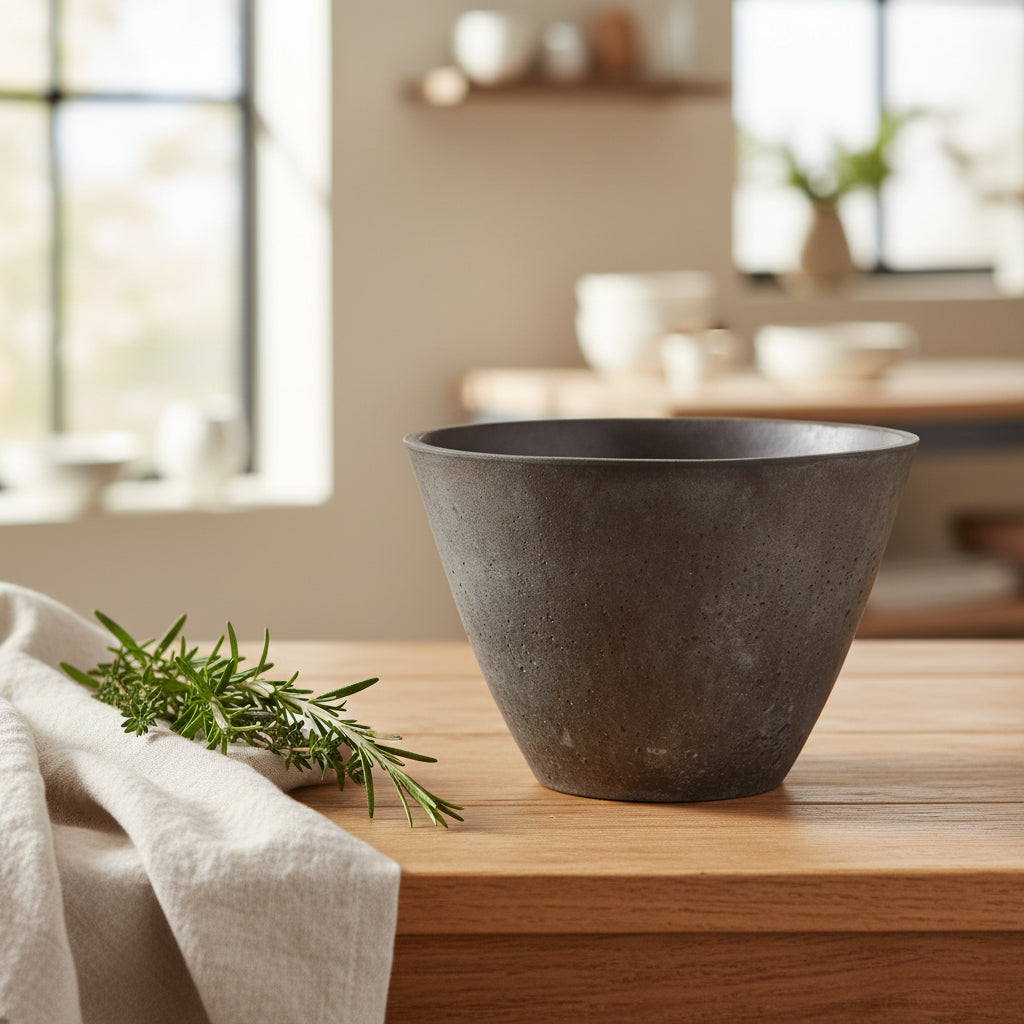 LH Home Rustic Conical Bowl
