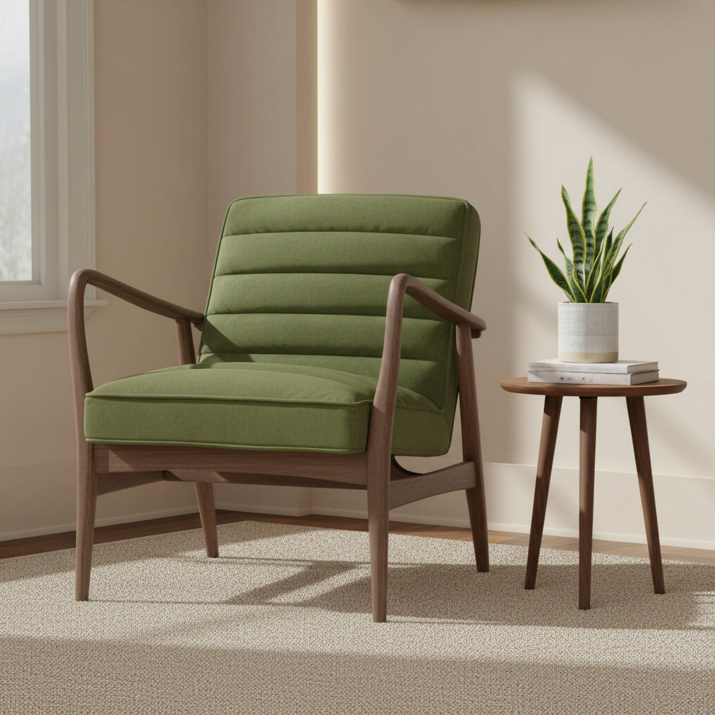 Moe's Home Anderson Armchair Dark Ivy