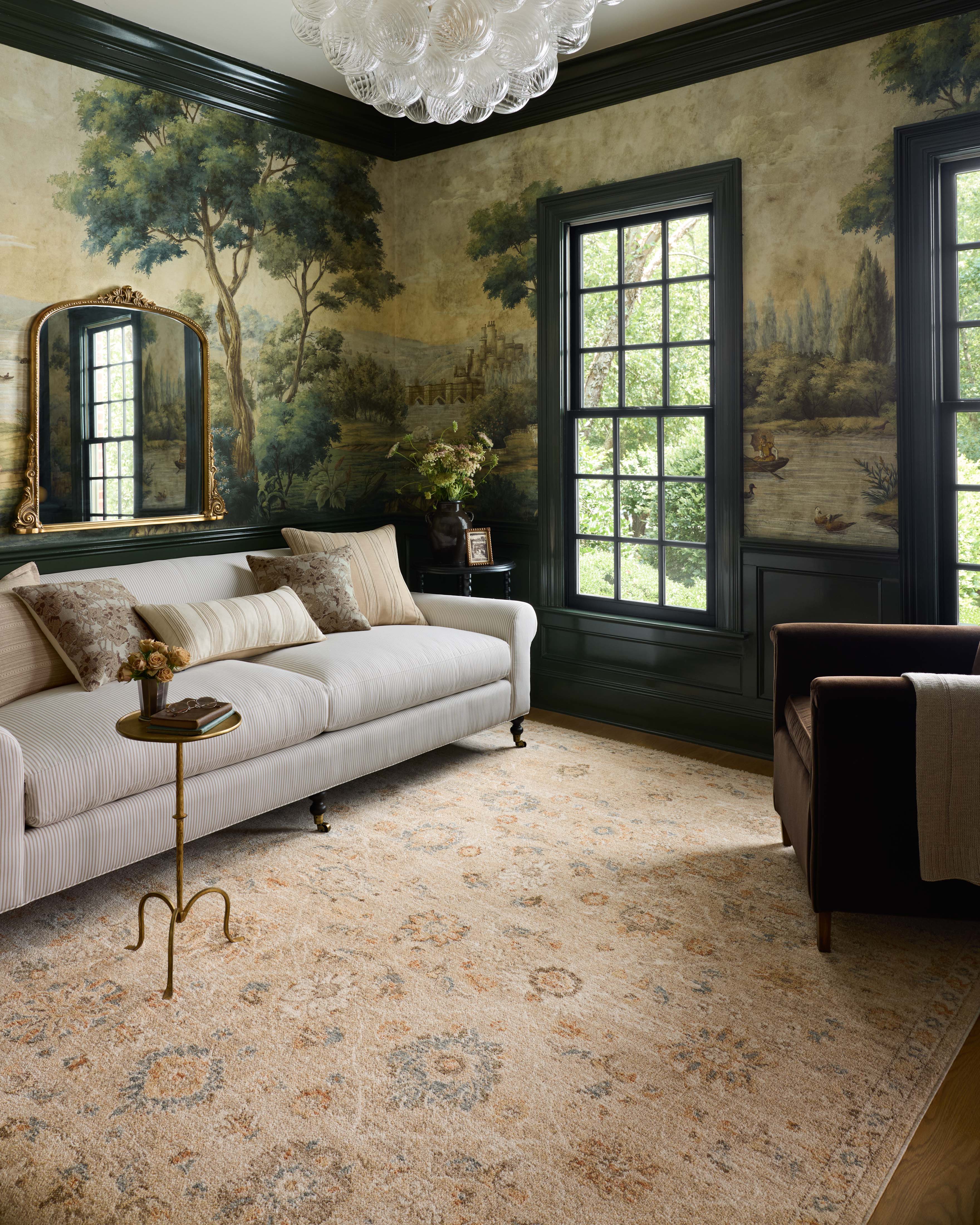 Chris Loves Julia x Loloi Palma Runner Rug