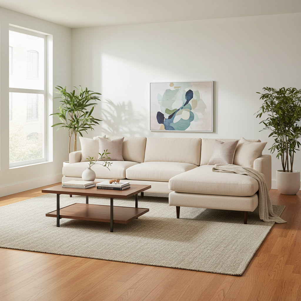 LH Home Martha Right Sectional Sofa