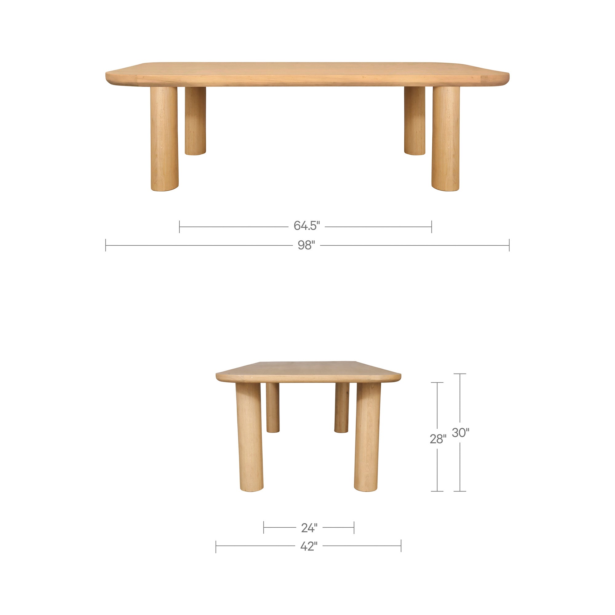 Moe's Home Anders Dining Table