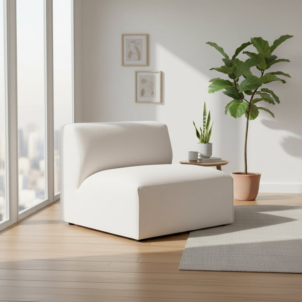 LH Home Premium Modular Armless Chair