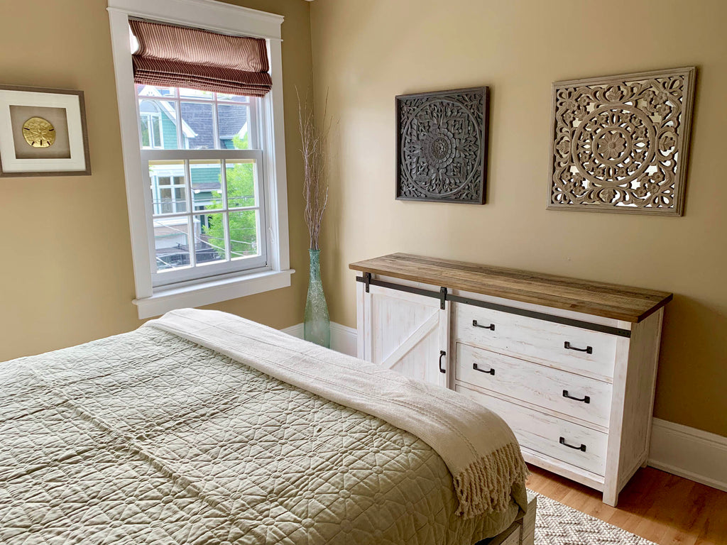 LH Home Provence 3 Drawer Dresser With 1 Door