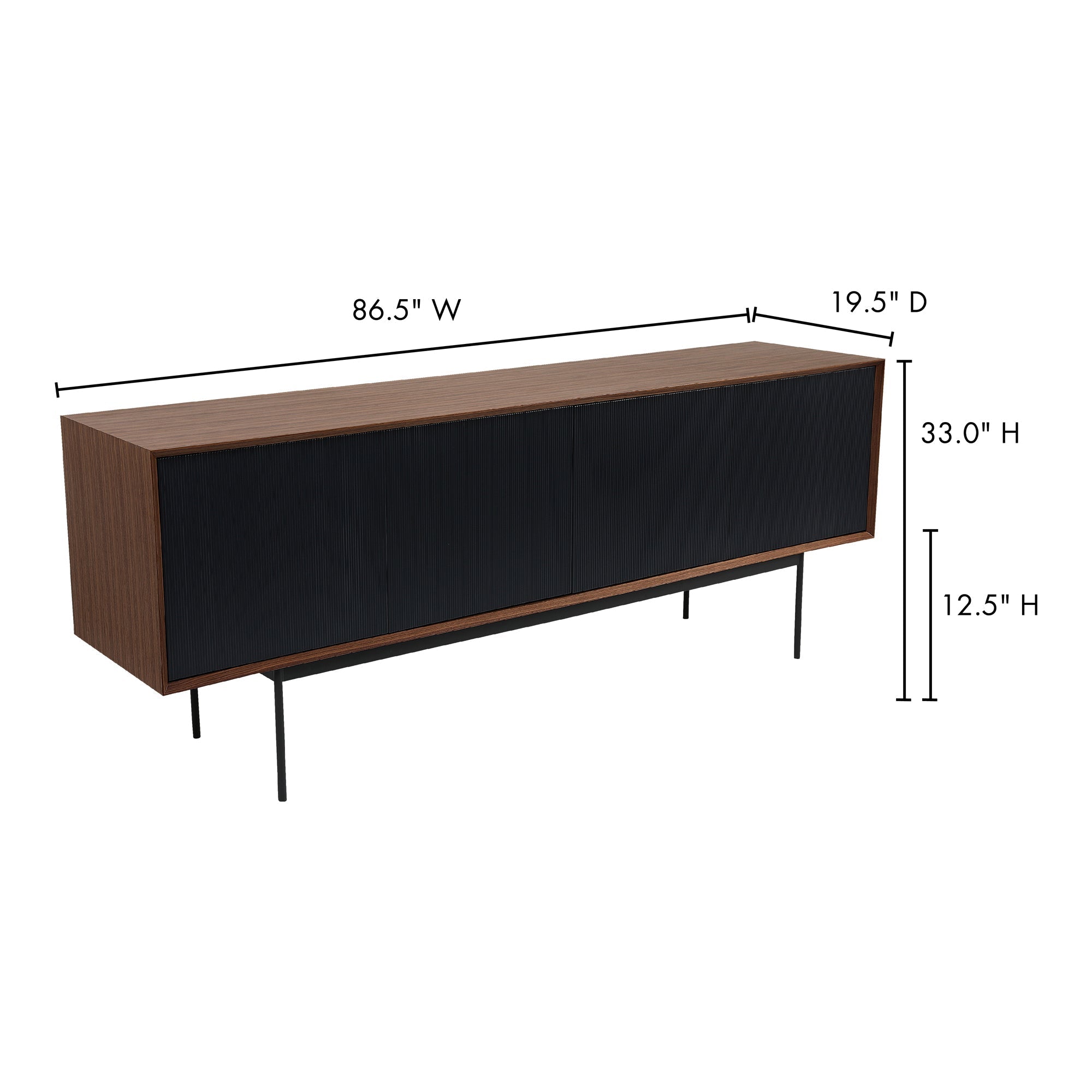 Moe's Home Araya Sideboard Brown