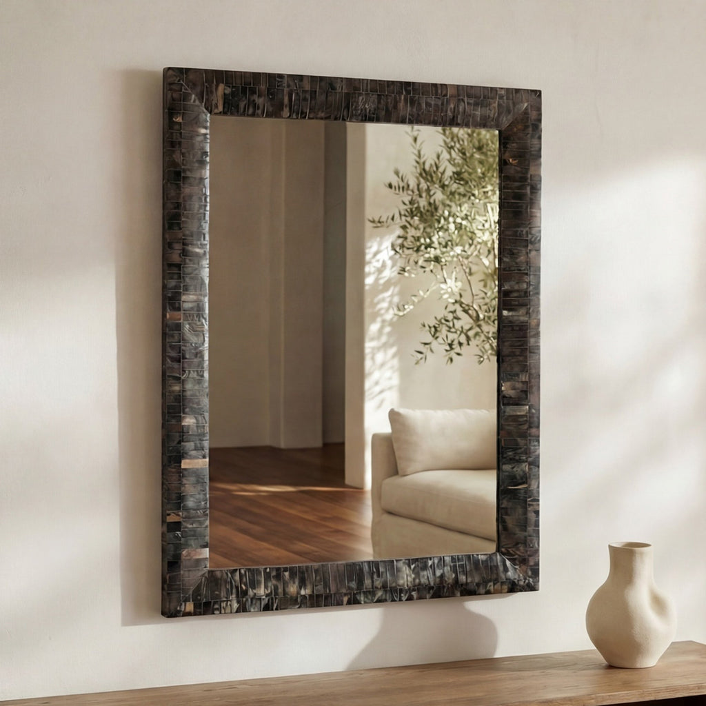 Moe's Home Avis Horn Inlay Mirror