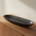 Moe's Home Venetia Tray Black Marble