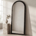 Moe's Home Hughes Floor Mirror Iron Grey