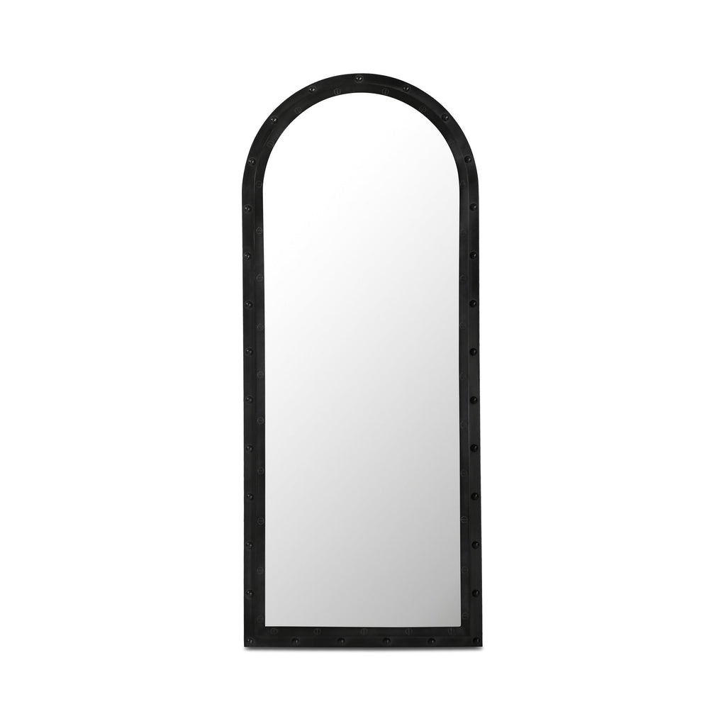 Moe's Home Hughes Floor Mirror Iron Grey