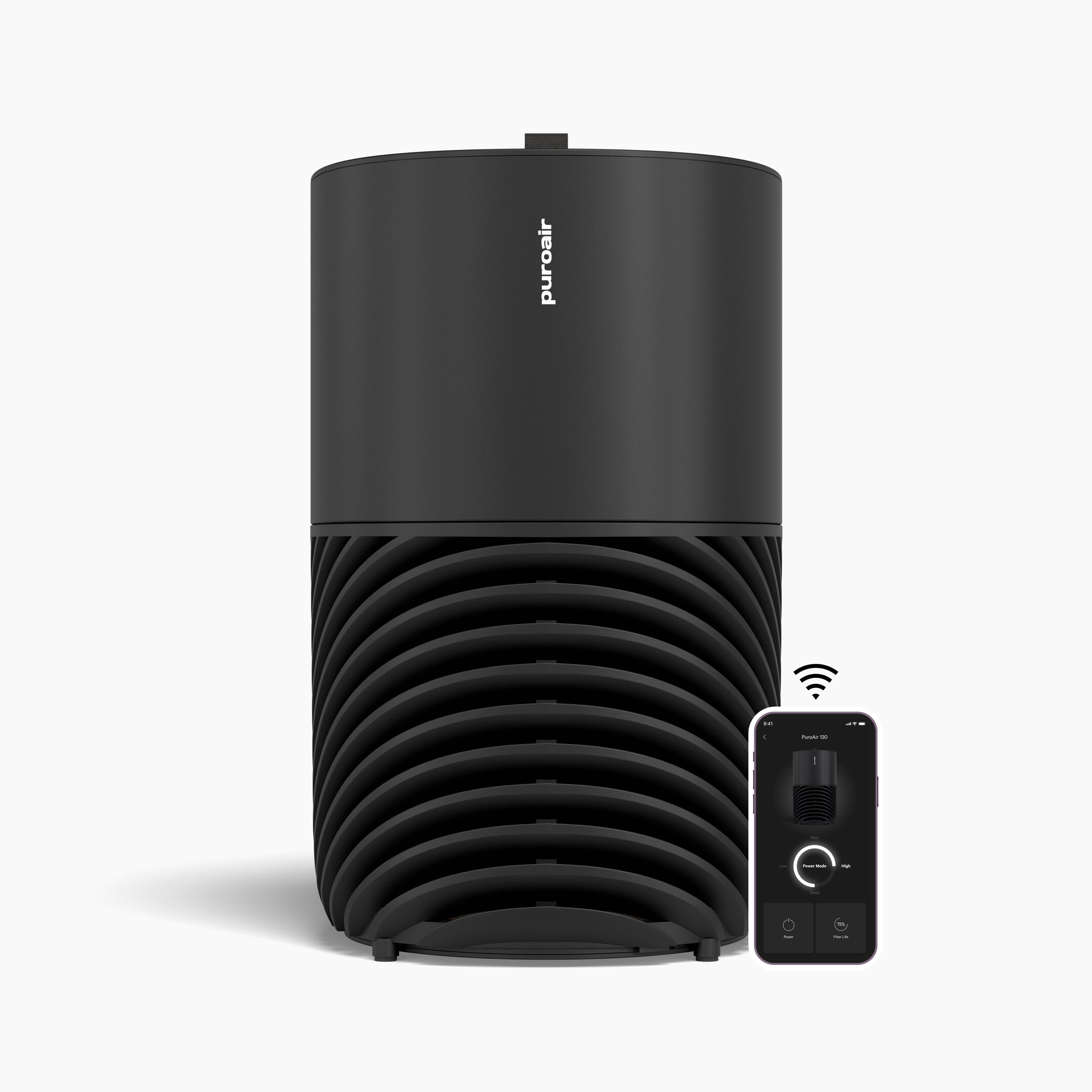 PuroAir 130i Smart HEPA Air Purifier – Smart Home Air Cleaner with HEPA Filter