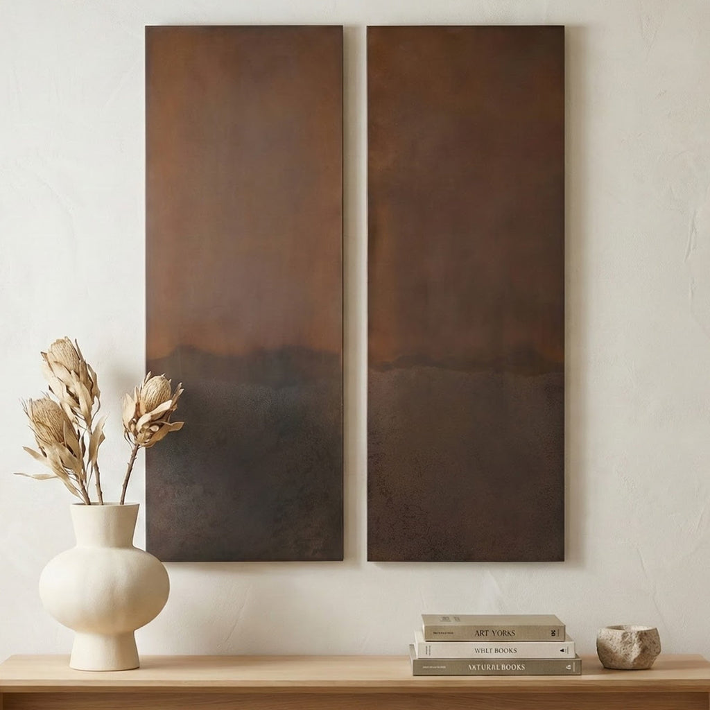 Moe's Home Smith Wall Decor Bronze - Set of Two