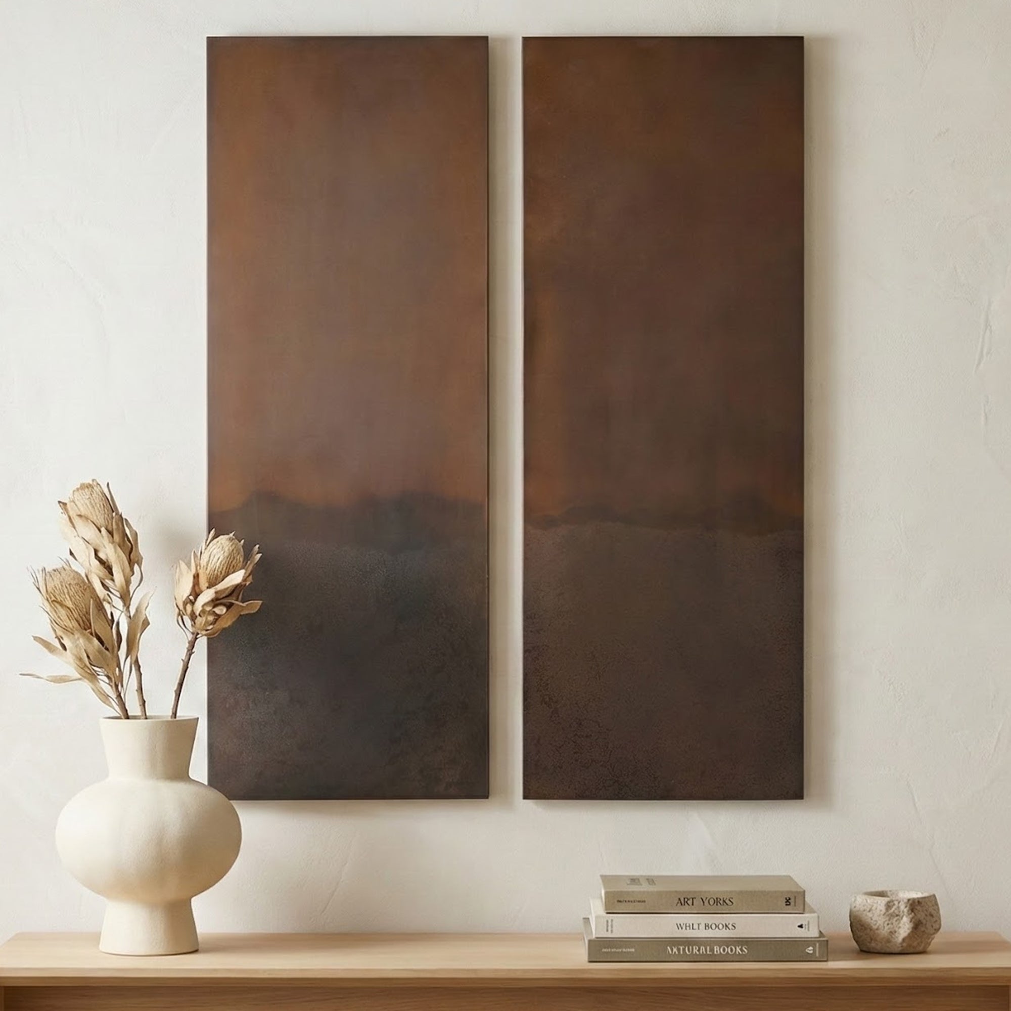 Moe's Home Smith Wall Decor Bronze - Set of Two