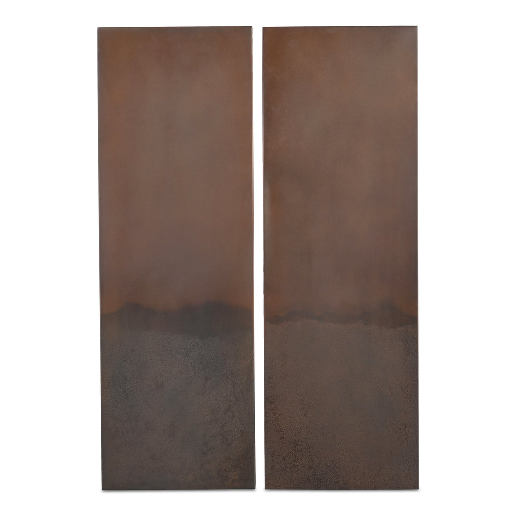 Moe's Home Smith Wall Decor Bronze - Set of Two