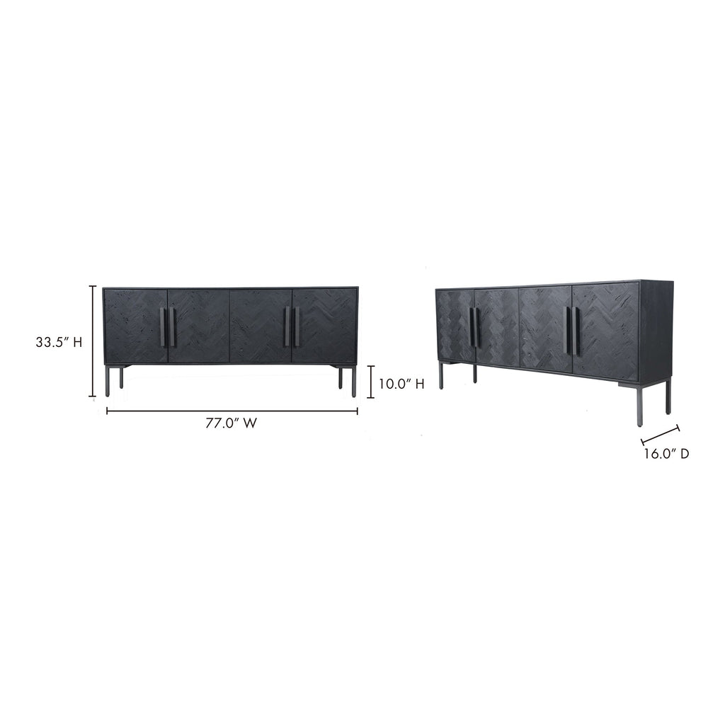 Moe's Home Fishbone Sideboard